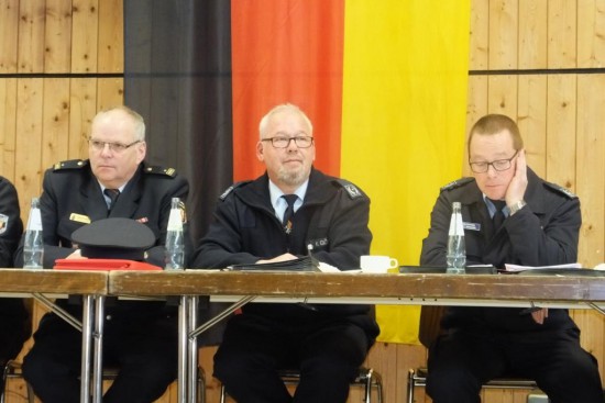 KFI Christoph Bach, Kassenwart KFV Kurt Görgen, Vorsitzender KFV Udeo Cornesse