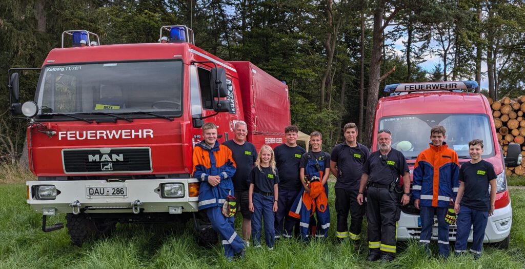 Gruppenfoto Jugendfeuerwehr Kelberg